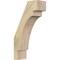 Ekena Millwork 6"W x 14"D x 26"H Merced Rough Sawn Knee Brace, Douglas Fir BRC06X14X26MRC00RDF - alternate 1